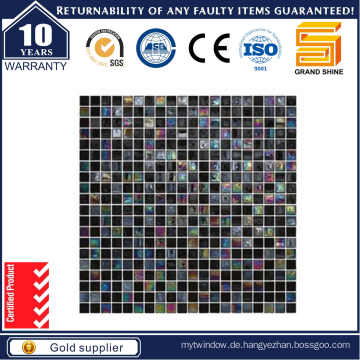 Billig Preis Mixcolor Glas Mosaik Fliese für Design Kj9305